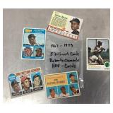 1962-1973 Roberto Clemente baseball cards