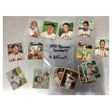 Group of 1950 Bowman baseball cards