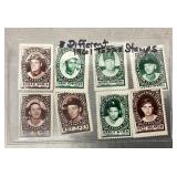 Group of 1961 Topps baseball stamps