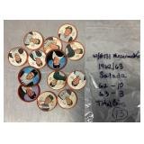 Group of vintage 1962-63 baseball coins