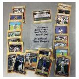 2005 Topps Gold Parallel Texas Rangers cards