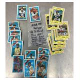 Group of Kelloggs baseball cards