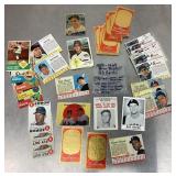 Group of vintage baseball cards