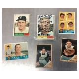 Group of 1961-62 Pittsburgh Pirates baseball cards