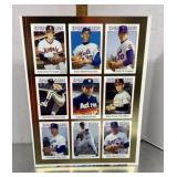 Nolan Ryan uncut Sports Cards sheet