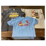 St. Louis Cardinals/Blues T-shirts Size XL