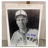 Pete Gray signed photo