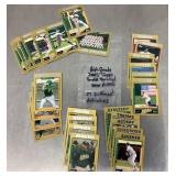 2005 Topps Gold Parallel Oakland Aï¿½s cards