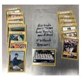 2005 Topps Gold Parallel Milwaukee Brewers cards