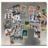 Assorted baseball cards