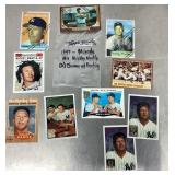 Group of Mickey Mantle baseball cards