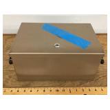 Fire proof box with key