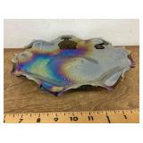 Carnival glass dish