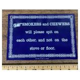 Ande Rooney porcelain bar room novelty sign