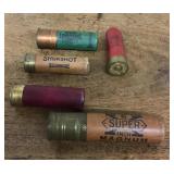 5 paper shotgun shells