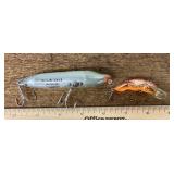 2 vintage fishing lures
