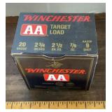 Winchester AA target load 20 gauge --no shipping