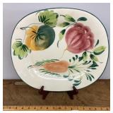 Decorative Italian plate with stand
