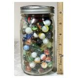 Jar of marbles