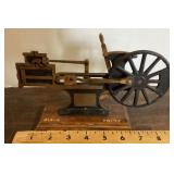 L.E. Knott cut-away railroad engine display