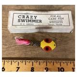 E.C. Gregg Crazy Swimmer fishing lure