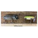 2 vintage fishing lures