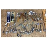 Group of collectible spoons