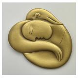 Picasso inspired brooch -- Guggenheim Museum