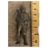 Cast iron Ty Cobb still bank