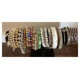 Costume jewelry bracelets