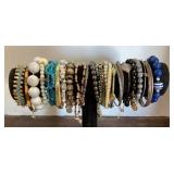 Costume jewelry bracelets