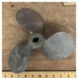 Antique 3-blade boat propeller