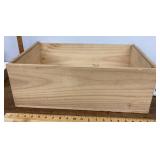 Wooden wine crate