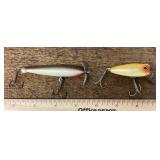 2 vintage fishing lures