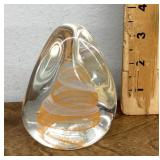 Art glass paperweight