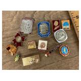 Collection of Russian pins