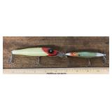 2 vintage fishing lures