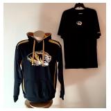 Men's Mizzou hooded sweatshirt & T-shirt Size L