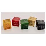 Vintage Galloping Golf Bakelite dice