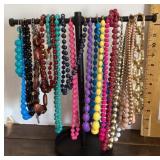 Costume jewelry necklaces