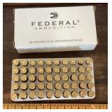 Federal 50 centerfire pistol cartridges