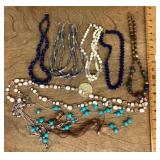 Costume jewelry necklaces