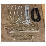Costume jewelry necklaces