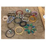 Costume jewelry bracelets