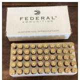 Federal 50 centerfire pistol cartridges
