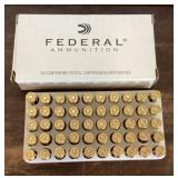 Federal 50 centerfire pistol cartridges