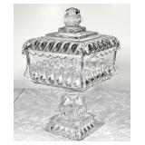 Vintage 11' Jeannette Glass 'Wedding Box'