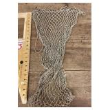 Vintage fishing net