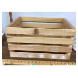 Wooden wine crate