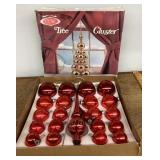 Vintage Christmas tree cluster